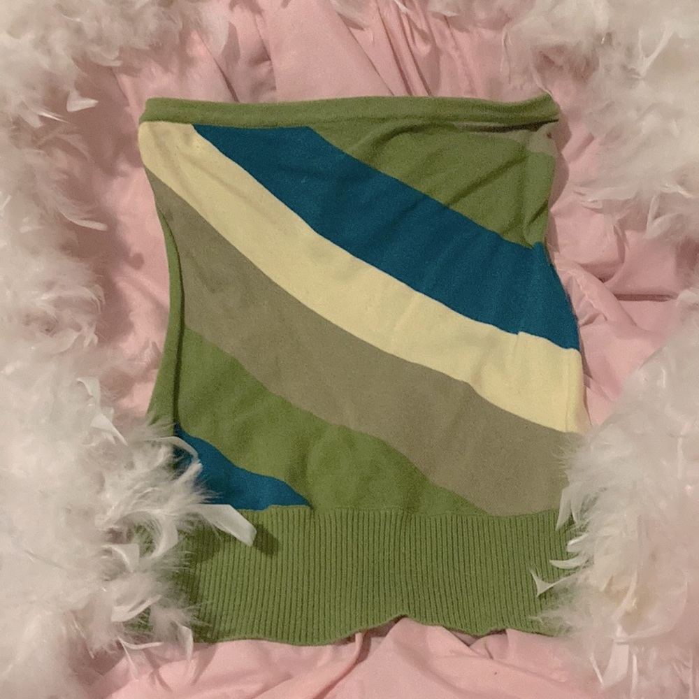 Vintage Y2k  babydoll tube top
